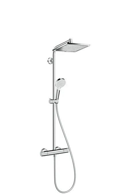 Ajánlat Hansgrohe Crometta E 240 1jet Showerpipe EcoSmart 9 l/perc 27281 000 (27281000)Hansgrohe