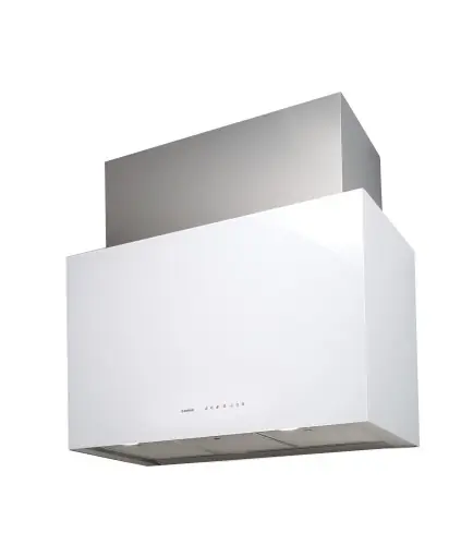 Biztonságos fizetés Nodor CUBE GLASS 700 WH fali páraelszívó 70 cm, fehér, 8417Nodor