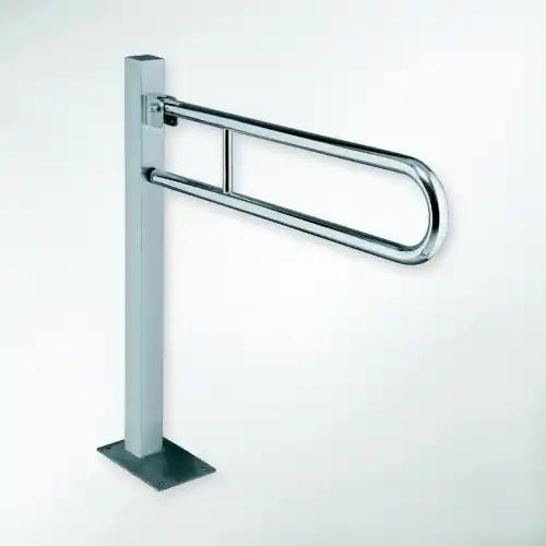 Bemeta HELP 80 cm-es rozsdamentes acél kapaszkodó, felnyitható, padlóra rögzíthető, matt 301107602Bemeta Árcsökkenés