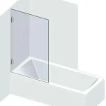 Vedd meg most Varioglass Globus 601 70x150 cm-es kádparaván (70x150 cm, zöld üveg)Varioglass