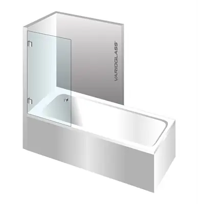 Varioglass Globus 601 80x150 cm-es kádparaván, víztiszta üvegVarioglass Rendeld meg most