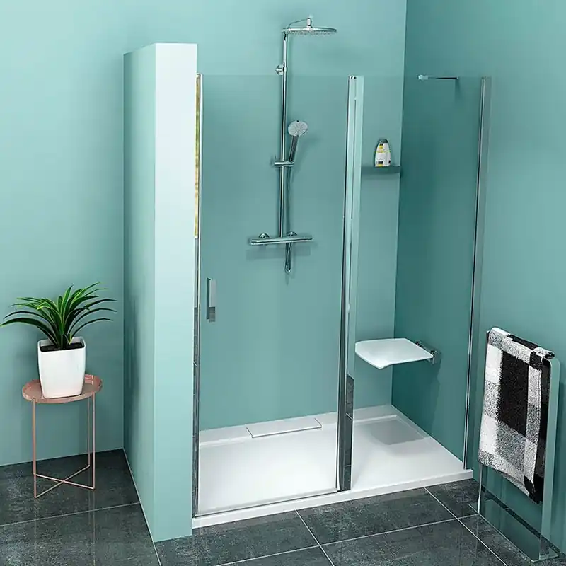 Expressz kézbesítés Polysan ZOOM LINE 110 cm-es nyíló zuhanyajtó (ZL1311)Polysan