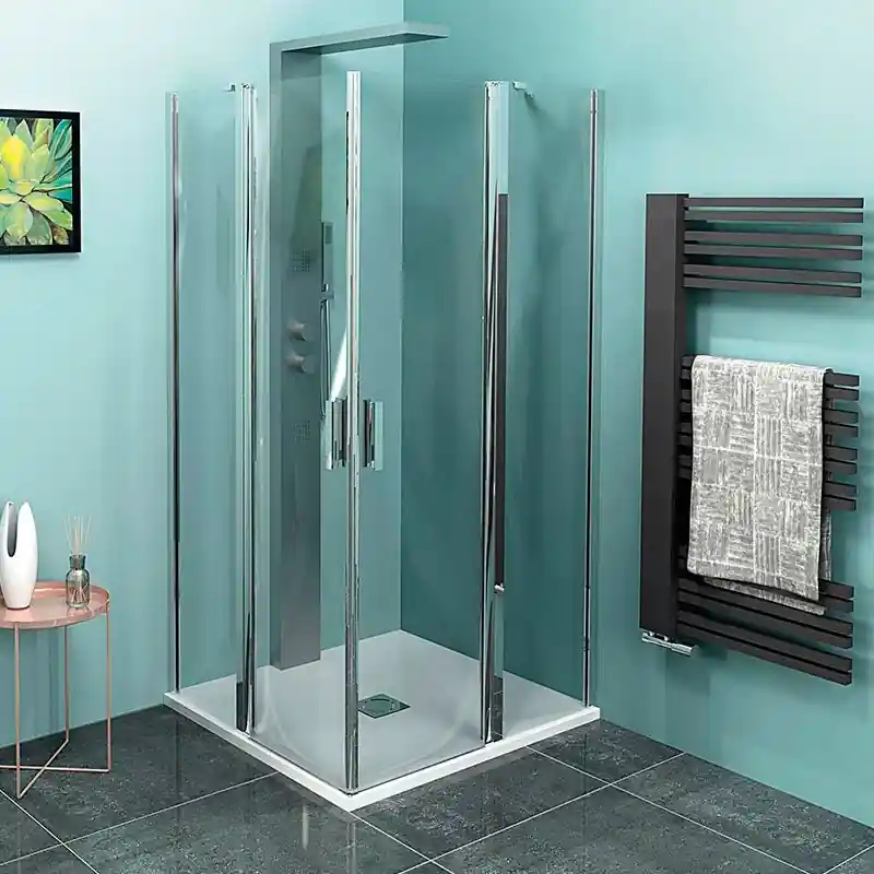 Szuper ajánlat Polysan ZOOM LINE 100x100 cm-es szögletes zuhanykabin (ZL5416)Polysan
