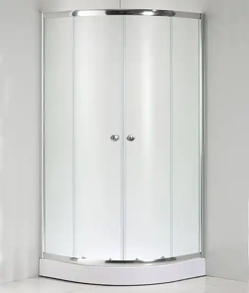 N-Smart Lotus Frost 90x90 cm-es negyedköríves zuhanykabin NWZK-LOF9090NIWELL Gyors szállítás