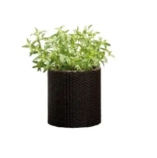 Outlet Curver Medium Cylinder Planter virágtartó, Szín: AntracitCurver