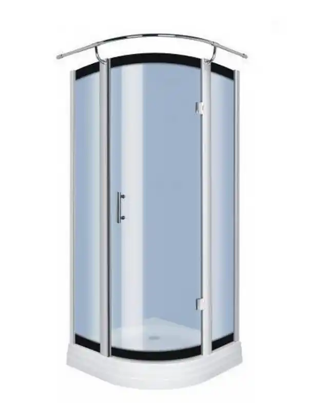 Expressz kézbesítés Kerra NEPTUN íves zuhanykabin, több méretben, Méret: 90x90 cmKerra