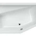 Niwell Vesper 160x100 cm aszimmetrikus kád, balos WANW.VEL.160.100.WHNIWELL Azonnali szállítás