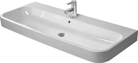Újdonság Duravit Happy D.2 120x50,5 cm bútorral aláépíthető mosdó 2318120000Duravit