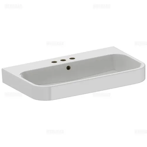 Duravit Happy D.2 80x50,5 cm bútorral aláépíthető mosdó három csaplyukkal 2318800030Duravit Azonnali szállítás