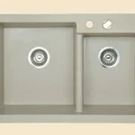 Azonnali szállítás GranMaster BIANCO gránit mosogató (#LIGHT BEIGE)Granmaster