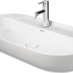 Duravit Luv 80x40 cm ráültethető mosdó, szatén fehér 0380802600Duravit Akció