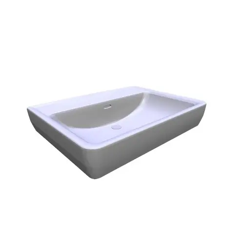 Alacsony ár Laufen Pro A 65x48 cm mosdó csaplyuk nélkül H8189530001091 (8.1895.3.000.109.1)Laufen