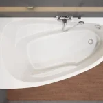 Cersanit Joanna New 160x95 cm aszimmetrikus kád, balos S301-170Cersanit Csak ma
