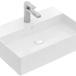 Prémium Villeroy & Boch Memento 2.0 60x42 cm ráültethető mosdó CeramicPlus felülettel 4A0760R1 (4A07 60 R1)Villeroy & Boch