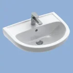 Alföldi Bázis 55x45 cm mosdó túlfolyó nélkül 70157001 (7015 57 01)Alföldi Akciós ár