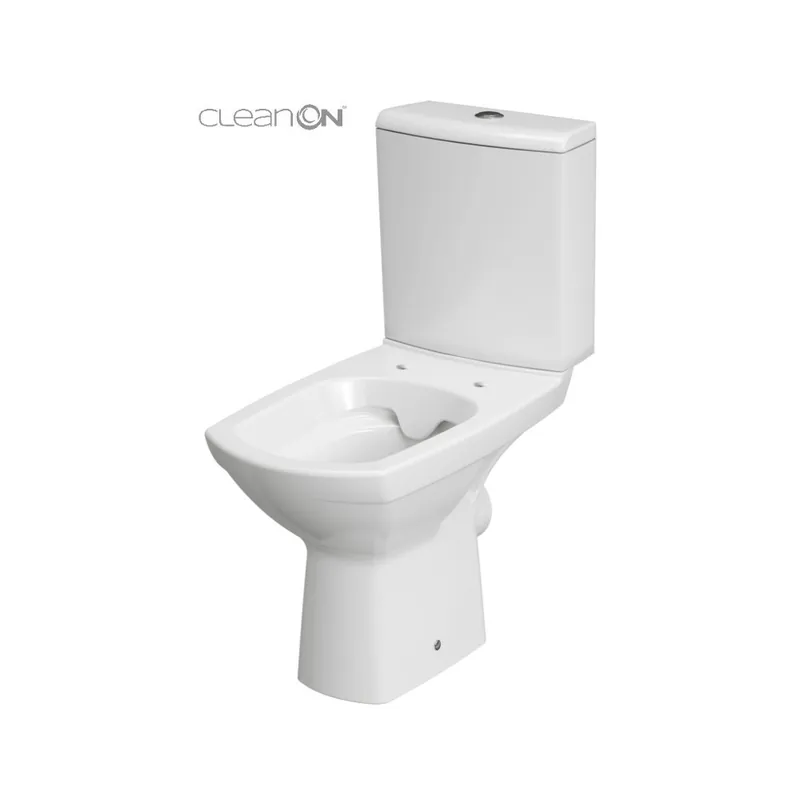 Cersanit CARINA NEW CLEAN ON PEREM NÉLKÜLI monoblokkos wc, lassú záródású ülőkével K31-044Cersanit Biztonságos fizetés