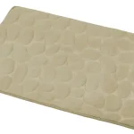 Azonnal elérhető AQUALINE 50x80 cm fürdőszoba szőnyeg, bézs (KA1142)Aqualine