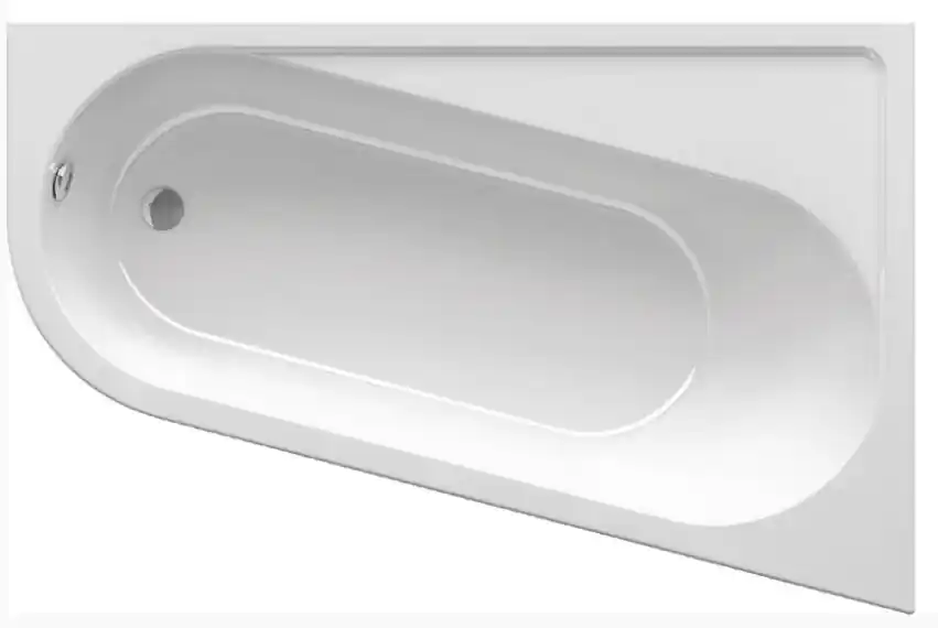 Ravak CHROME 160x105 cm-es aszimmetrikus akril fürdőkád, jobbos CA61000000Ravak Nézd meg most