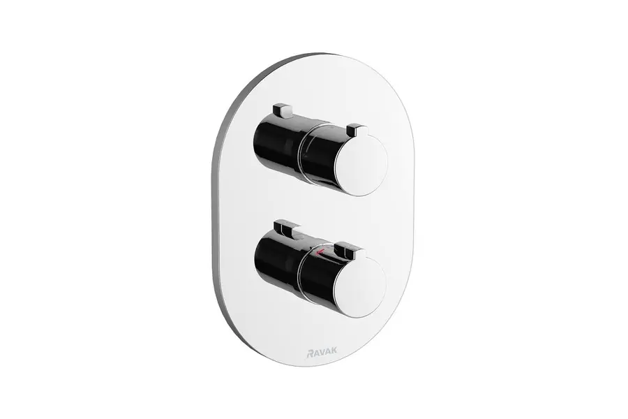Expressz szállítás Ravak CR 064.00 Chrome falba süllyesztett termosztátos csaptelep váltó nélkül X070095Ravak