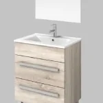 Tboss Solo Premium komplett fürdőszoba bútor 75 cm-es, sonomaTboss Biztonságos fizetés
