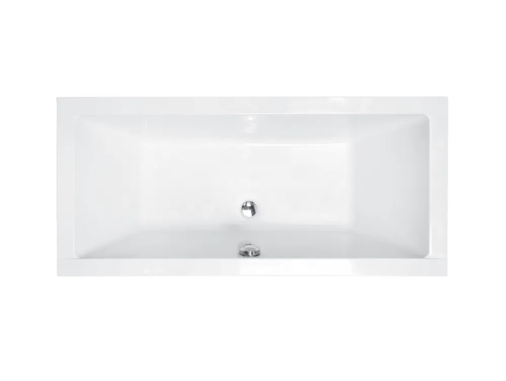 Olcsóbb Besco QUADRO 180x80 cm egyenes kád, fehér WAQ-180-PKBesco