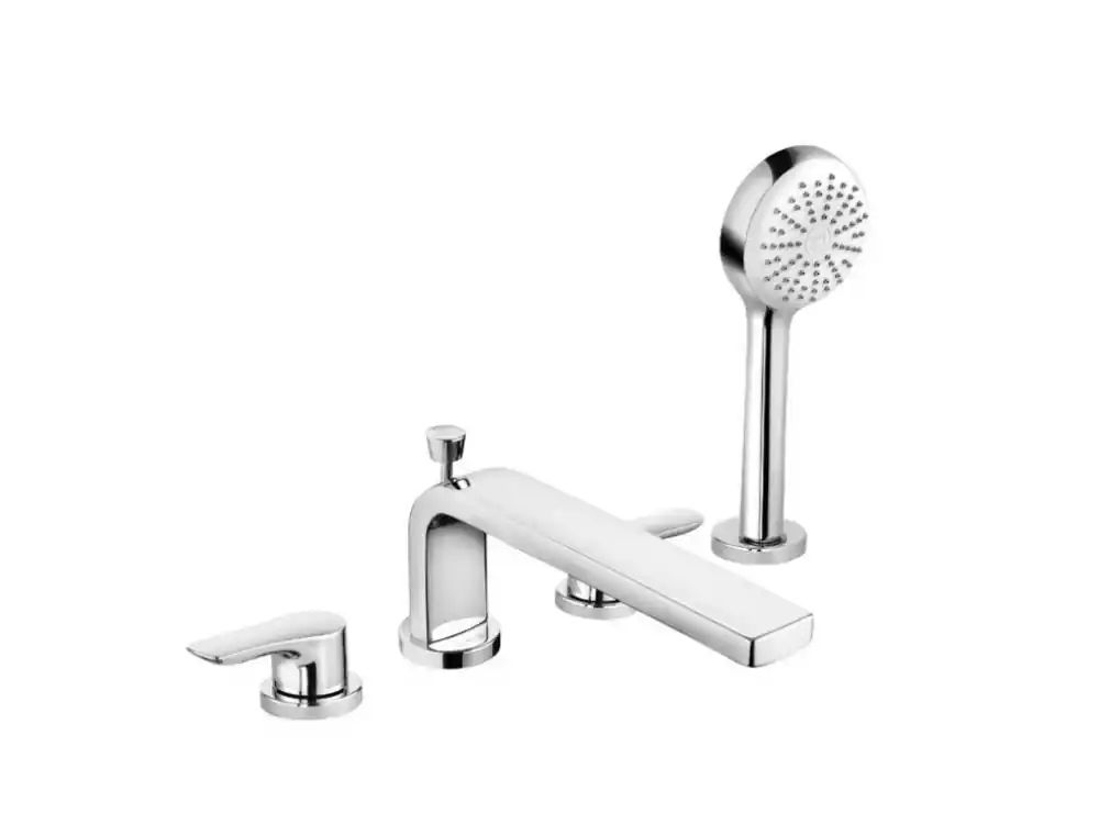 Legkelendőbb Kludi PURE&SOLID perembe építhető kádtöétő csaptelep 344230575Kludi