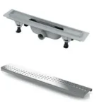 Biztonságos fizetés Vicario zuhanyfolyóka ARANY színű ráccsal (DP-400-DS2)Vicario Pier Carlo