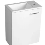 AQUALINE ZOJA mosdótartó szekrény 39,5x50x22 cm, fehér (51049A)Aqualine Alacsony ár