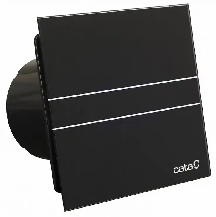 Cata E-100G BK ventilátor, fekete üveg 00900402Cata Újdonság