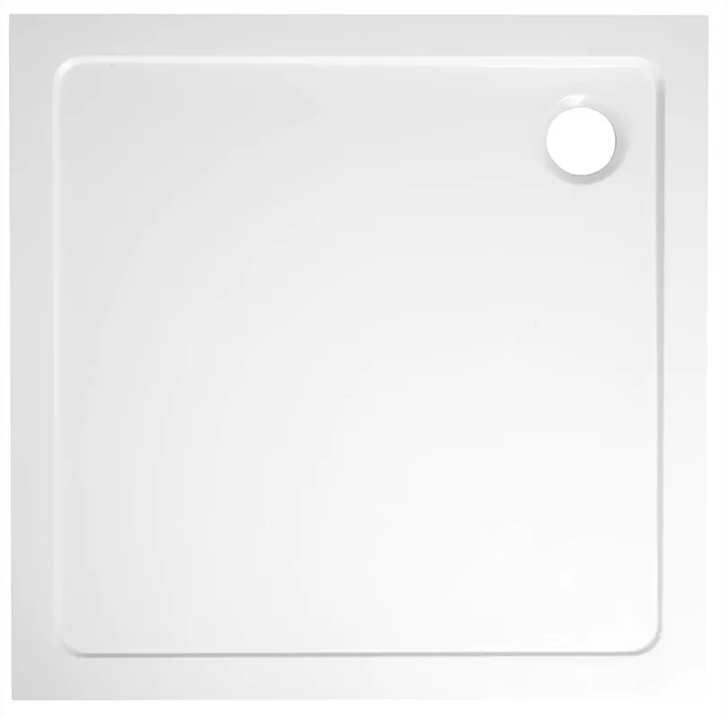 AQUALINE TECMI öntöttmárvány zuhanytálca 90x90x3 cm (PQ009)Aqualine Outlet
