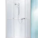 Sani Pro SIMPLE 90x90 hátfalas zuhanykabin (white, transparent, 4000249)Roltechnik Azonnali szállítás