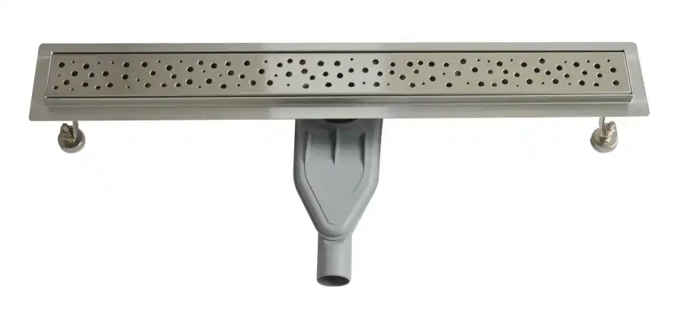 Kedvezményes ár Wellis Dots W-Drain prémium rozsdamentes acél zuhanyfolyóka szett, 600 mm, WE00081Wellis