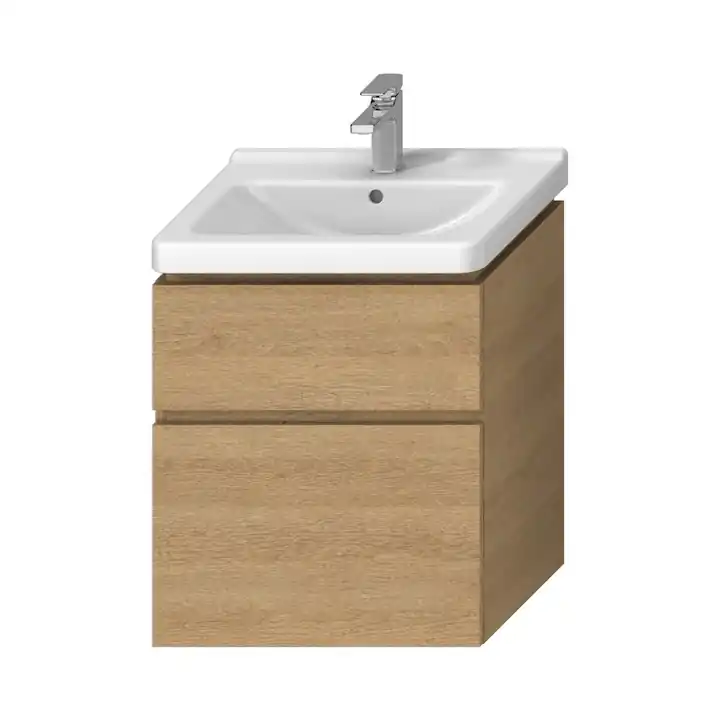 Árcsökkenés Jika Cubito Pure alsószekrény a 60 cm-es mosdóhoz 2 fiókkal, tölgy H40J4234025191Jika