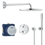 Újdonság Grohe Grohtherm Rainshower Cosmopolitan 160 falsík alatti zuhanyszett 34731000Grohe