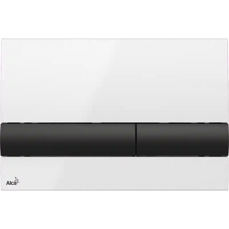 Alcaplast M1710-8 nyomólap, fehér/feketeAlcaplast Olcsóbb