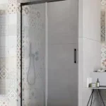 Alacsony ár Radaway Idea Black DWJ 150 L zuhanyajtó balos 387019-54-01LRadaway