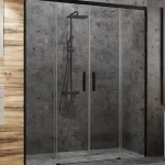 Árengedmény Radaway Idea Black DWD 160 zuhanyajtó 387126-54-01Radaway