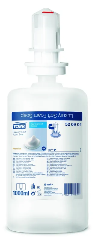 Akciós ár Tork Luxus Soft habszappan 520901Tork