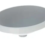 Geberit VariForm 50x40 cm ovális beépíthető mosdó túlfolyó nélkül 500.711.01.2Geberit Expressz szállítás