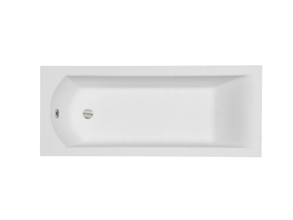Bestseller Besco SHEA 160x70 cm egyenes kád, fehér WAS-160-PKBesco
