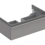 Geberit iCon alsó szekrény mosdóhoz, egy fiókkal, platina 840277000 (K)Geberit Akció