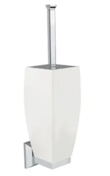 BUGNATESE COMPLEMENTI DARREDO Fali wc-kefetartó matt fehér kerámiatartóval, króm 30825CRBugnatese Exkluzív ajánlat