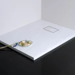 POLYSAN ACORA 100x80x3,5cm öntöttmárvány zuhanytálca, fehér AC003Polysan Szezonális akció