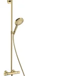 Azonnal elérhető Hansgrohe Raindance Select S Showerpipe 240 1jet termosztátos zuhanyrendszer, polírozott arany hatású 27633990Hansgrohe