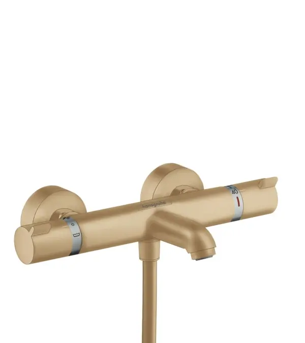 Vásárlói kedvenc Hansgrohe Ecostat termosztátos kádcsaptelep Comfort, szálcsiszolt bronz 13114140Hansgrohe