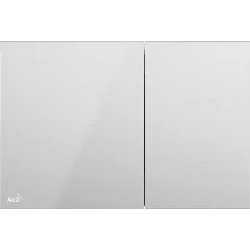 Újdonság ALCA (Alcaplast) AIR INOX Nyomólap a falsík alatti szerelési rendszerekhez, rozsdamentes-félmatt/fényesAlcaplast