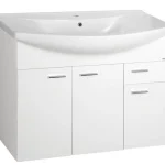 Aqualine ZOJA fürdőszoba szekrény 93x74x34 cm, mosdó nélkül (51094A)Aqualine Szuper akció