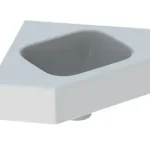 Biztonságos fizetés Geberit Icon 46x33 cm sarok kézmosó csaplyuk nélkül 124730000Geberit