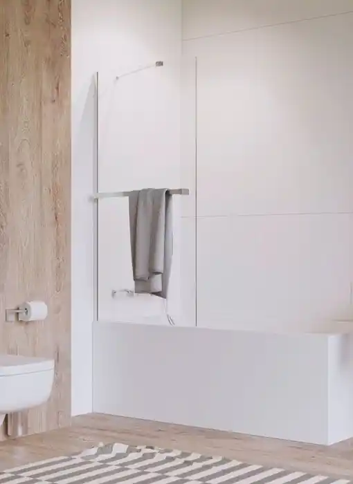 Vedd meg most Radaway Idea PNJ 80 kádparaván törölközőtartóval 10001080-01-01WRadaway
