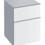 Geberit iCon oldalsó kiegészítő szekrény két fiókkal Magasfényű bevonat/Fehér 840045000Geberit Vásárlói kedvenc